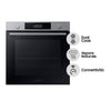 Samsung NV7B44403BS Forno Elettrico Incasso Dual Cook 76L Inox A+