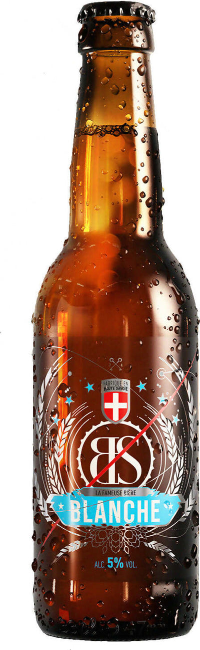 1 Birra Blanche (weiss) Artigianale Bio di Marca Brasseur Savoyard Alc 5% 333ml Origine: Haute
