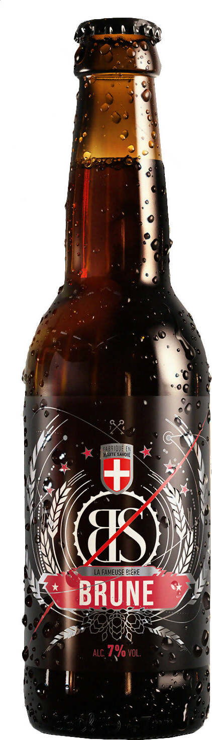 1 Birra Brune (dark) Artigianale Bio di Marca Brasseur Savoyard Alc 7% 333ml Origine: Haute