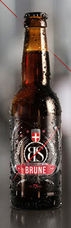 1 Birra Brune (dark) Artigianale Bio di Marca Brasseur Savoyard Alc 7% 333ml Origine: Haute