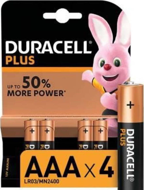 (1-Confezione)-Duracellplus-Batterie-4pz-Ministilo-Lr03-Mn2400