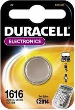 (1-CONFEZIONE)-DURACELLSPEC.-BATTERIE-1PZ-BOTTONE-DL1616-1CONF
