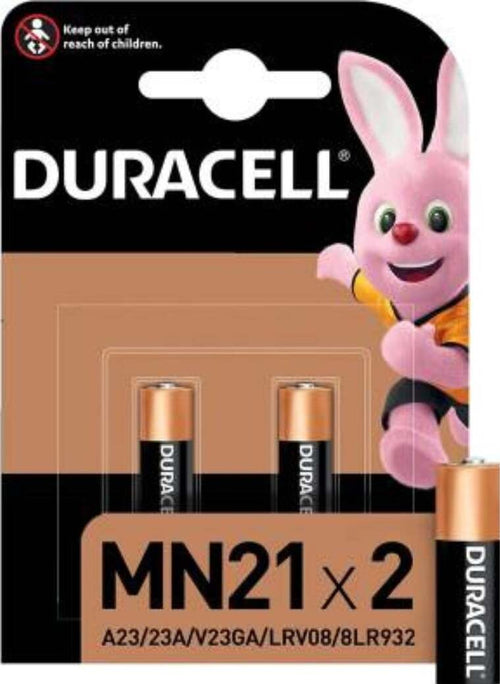 (1-Confezione)-Duracellspec.-Batterie-2pz-Mn21-A23/23a/v23ga/lr