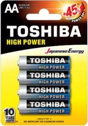 (1-Confezione)-Toshiba-Batterie-4pz-Stilo-Lr6gcp-Bp-4-Aa-Alcalin