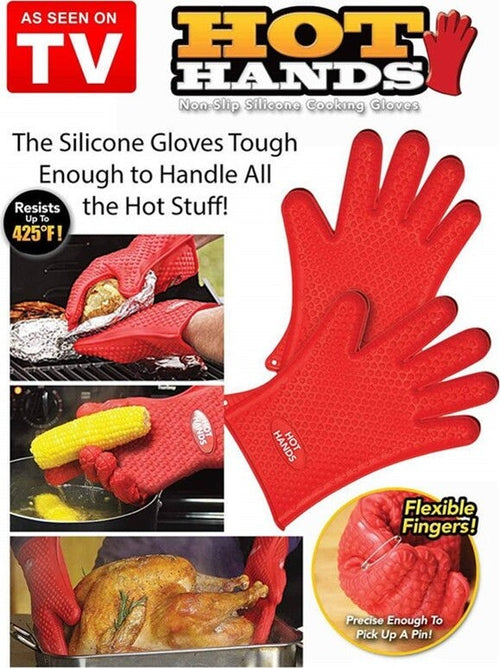1 COPPIA GUANTO GUANTI DA FORNO CUCINA IN SILICONE ALTE TEMPERATURE HOT HANDS Casa e cucina/Tessili per la casa/Tessili da cucina/Presine e guanti da forno Trade Shop italia - Napoli, Commerciovirtuoso.it