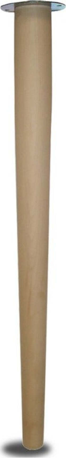 1-GAMBA-IN-LEGNO-CONICA-H-750-D.-60-LEGNO-GREZZO