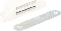 1-PEZZO---CHIUSURA-MAGNETICA-DA-APPLICARE-PER-ARMADIETTI---FORZA-8KG---CON-RISCONTRO-E-VITI---COLORE-BIANCO