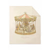 Coperta in Cashmere Atelier Choux Carousel Pink 100 cm x 80 cm