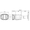 Telecamera IP Motorizzata Bullet IR H.265 da 8MP IP67 Rilevamento Basato su AI, DGM8707DGAT