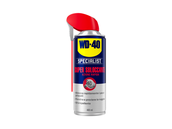 WD-40 Specialist Super Sbloccante ad Azione Rapida - 400ml. Confezione da 1pz