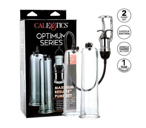 Calexotics set Optimum pompe PRO per pene aumento girth resistenza lunghezza