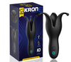 Potente Masturbatore per glande Kron vibrazioni 10 x silicone Premium ricarica