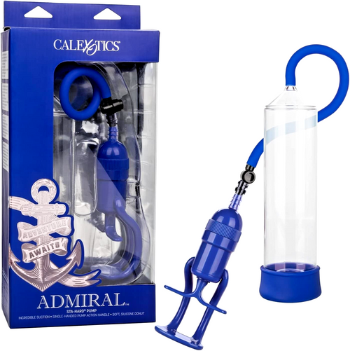 CalExotics Admiral Sta-Hard Pompa per erezione con maniglia Master-Grip