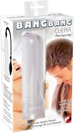 Bang Bang Clear Penis Pump – Pompa per il pene trasparente You2Toys