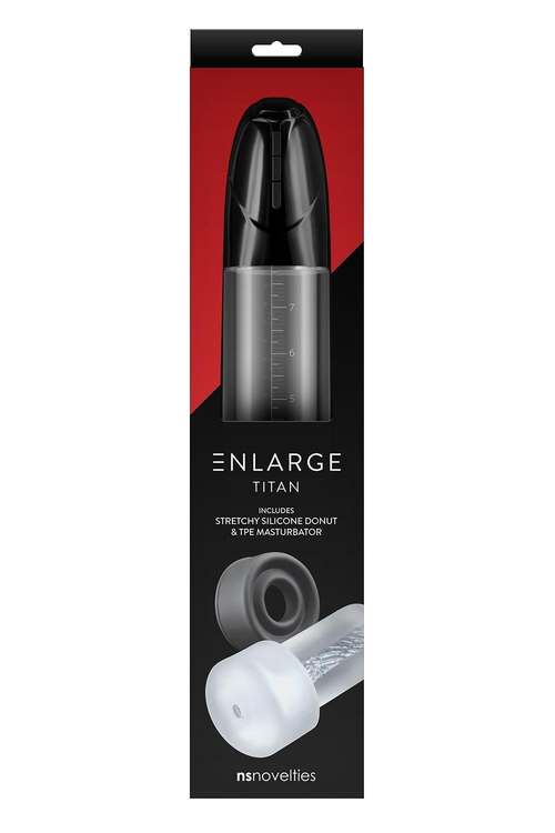 Enlarge Titan Pump Pompa pene elettrica ricaricabile automatica 3 modalità