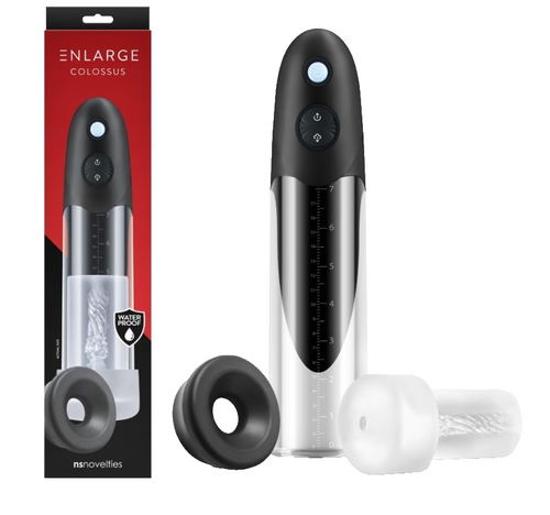 Colossus Enlarge Pump Pompa pene elettrica ricaricabile automatica 3 modalità