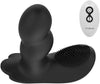 Massaggiatore Premium Loli prostatico nero anal vibrante 7x con telecomando