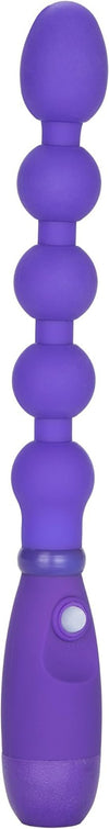 Booty call Sonda flessibile 17,75 cm 3 vibrazioni con perle silicone viola