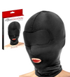Pain Closed Hood Maschera BDSM Dominazione Privazione Sensoriale nero