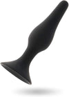 Plug anale Intense LEVEL 2 nero 11,5 cm x max 2,4 cm