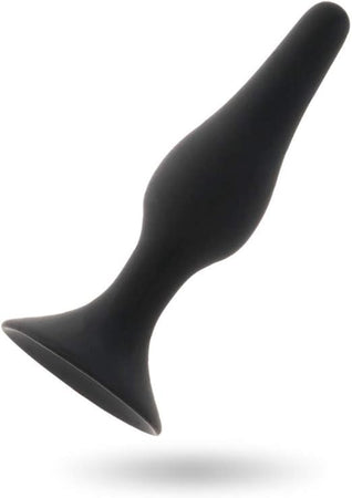 Plug anale Intense LEVEL 2 nero 11,5 cm x max 2,4 cm