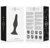 Plug anale Intense LEVEL 2 nero 11,5 cm x max 2,4 cm
