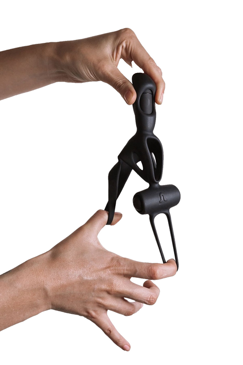 Spartacus R piacere di coppia 4 in 1 vibrazione Doppio cockring Doppio bullet