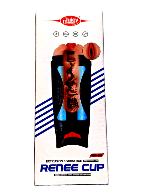Masturbatore Premium 12 livelli vibrazione realistico ricaricabile super soft