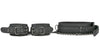 Premium set collare + manette per caviglie catena 80 cm per bondage fetish BDSM