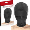 Pain Closed Hood Maschera BDSM Dominazione Privazione Sensoriale nero