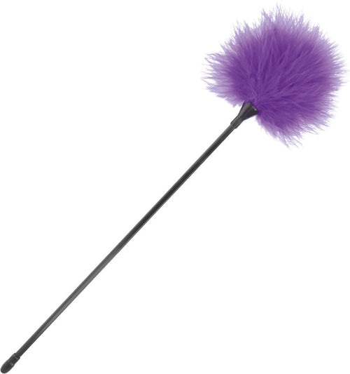 Frustino Ticler tintillatore piume circa 42 cm fetish bondage BDSM sadomaso