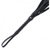 Frustino Flogger nero circa 45 cm fetish bondage BDSM sadomaso frusta