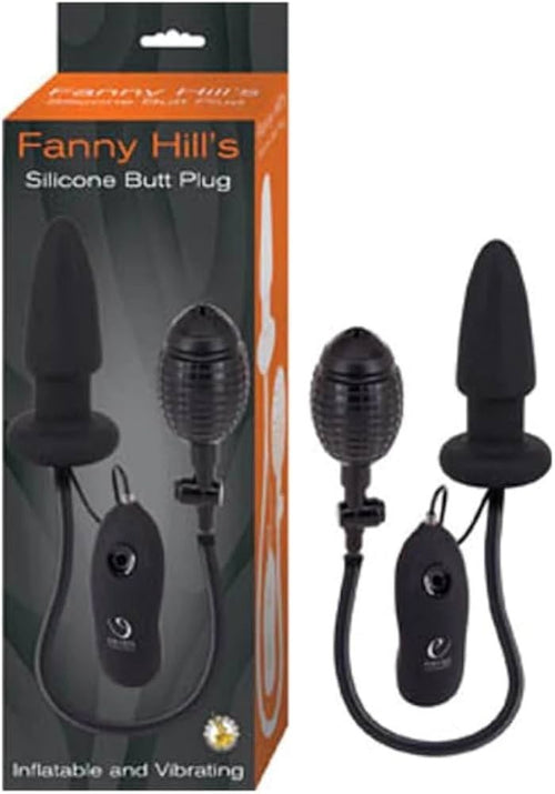 Plug anale gonfiabile & vibrante inserto ano vibrazioni stimolante max 70 anal