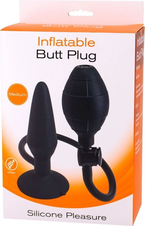 Plug anale gonfiabile LARGE 16,5 x max 10 cm inserto ano stimolante anal