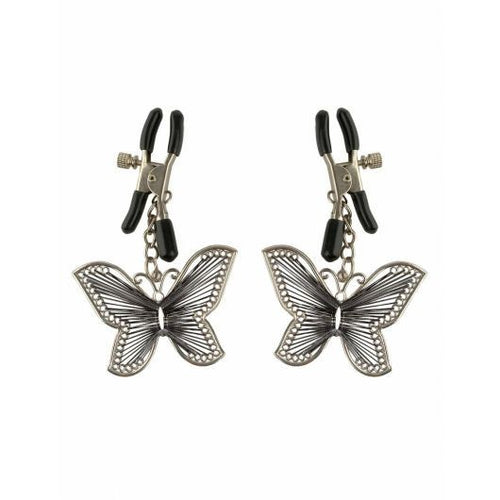 Pinze per Capezzoli Butterfly Morsetti Costrittivi bondage fetish sado