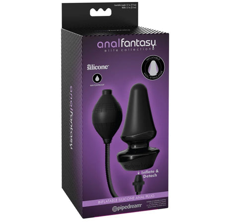 Plug anale gonfiabile Premium inserto ano stimolante 15 cm x 7 max circa anal