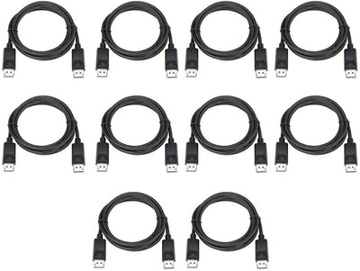 10 Cavetti DisplayPort 4k 8K Ultra HD Audio Dolby Maschio Maschio 1,5 metri DP Bulk Rivendita