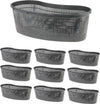 10 Cesti per Piante da Laghetto Ovale Ciascuno Misura 45 x 18 x h 15 Giardino e giardinaggio/Attrezzi da giardino e attrezzature per l'irrigazione/Vasi e accessori per piante/Vaschette da giardino Ogomondo - Martina Franca, Commerciovirtuoso.it