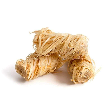 Accendi fuoco per stufe e barbecue diavolina Ecologica "Eco Ricci" in lana di legno