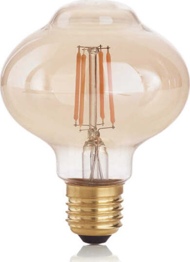 10-Lampadine-Led-Bolla-E27-4-Watt-2200-K-380-Lm-Vintage-Ambra