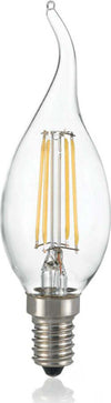 10-Lampadine-Led-Colpo-Di-Vento-E14-4-Watt-4000K-450-Lm-Trasparente