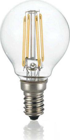 10-Lampadine-Led-Cupola-E14-4-Watt-3000-K-Cri-80-Trasparente