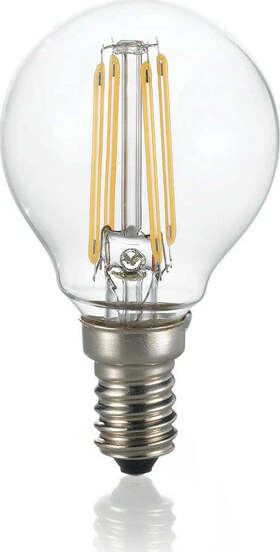 10-Lampadine-Led-Cupola-E14-4-Watt-3000-K-Cri-90-Trasparente