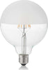 10-Lampadine-Led-Globo-D125-E27-8-Watt-3000-K-780-Lm-Trasparente-Bianco-Satinato