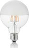 10-Lampadine-Led-Globo-D95-E27-8-Watt-3000-K-780-Lm-Trasparente-Bianco-Satinato