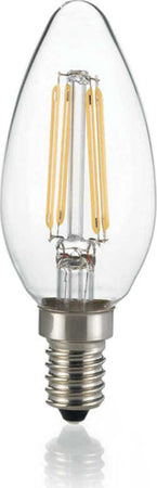 10-Lampadine-Led-Oliva-E14-4-Watt-3000K-430-Lm-Cri-80-Trasparente