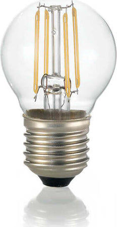 10-Lampadine-Led-Sfera-E27-4-Watt-3000-K-Dimmerabile-Trasparente