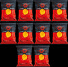 10 pacchetti di patatine( trasporto incluso ) 40g al peperoncino dolce gluten free e senza olio di palma