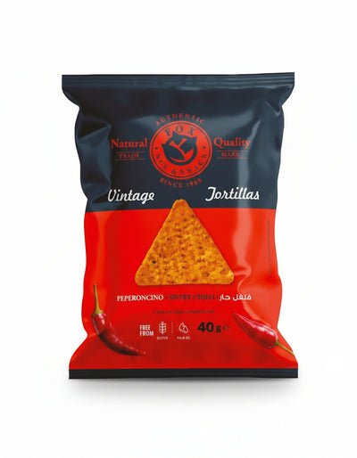 10 pacchetti di tortillas al peperoncino dolce ( trasporto incluso ) 40g gluten free e senza olio di palma