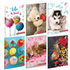 10 Pezzi confezione Maxi Quaderni A4 scuola Rigatura 10 mm Prima e Seconda elementare carta 80 gr